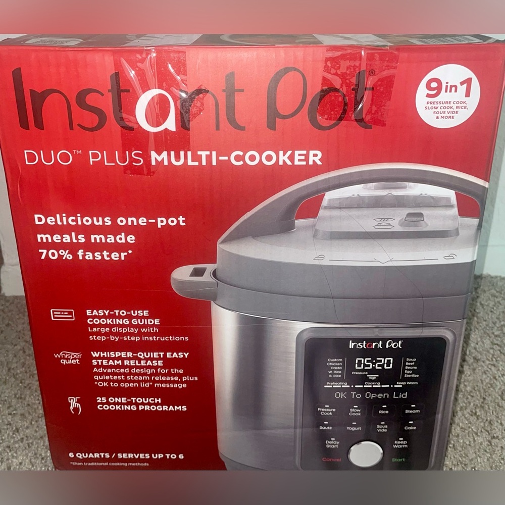 ** Instant Pot Duo Plus Multi-Cooker **